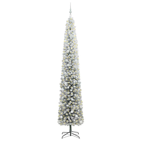 Vidaxl kunstkerstboom groen 300 cm pvc en staal en kunststof