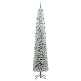 Vidaxl kunstkerstboom groen 300 cm pvc en staal en kunststof
