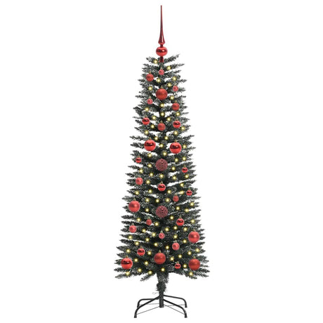 Vidaxl kunstkerstboom met 150 led groen 120 cm pvc en plastic en staal