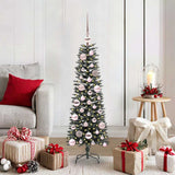 Vidaxl kunstkerstboom met 150 led groen 120 cm pvc en plastic en staal