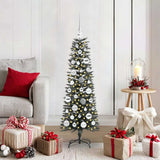 Vidaxl kunstkerstboom met 150 led groen 120 cm pvc en plastic en staal