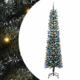 Vidaxl kunstkerstboom met 300 led groen 210 cm pvc en plastic en staal