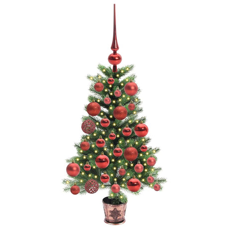 Vidaxl kerstboom met 150 led met standaard groen 65 cm pe