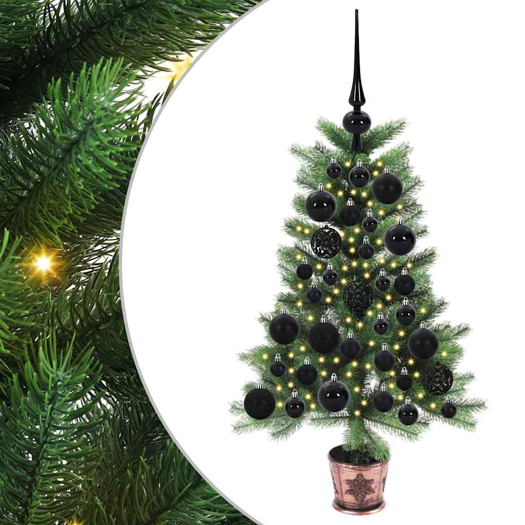 Vidaxl kerstboom met 150 led met standaard groen 65 cm pe
