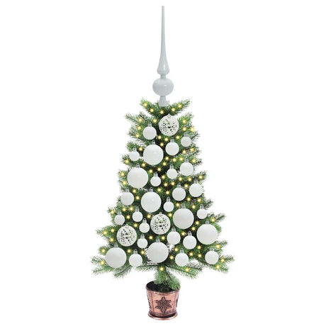 Vidaxl kerstboom met 150 led met standaard groen 65 cm pe