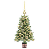 Vidaxl kerstboom met 150 led met standaard groen 65 cm pe