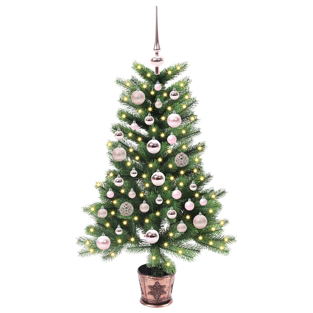 Vidaxl kerstboom met 150 led met standaard groen 90 cm pe
