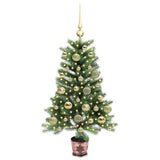 Vidaxl kerstboom met 150 led met standaard groen 90 cm pe