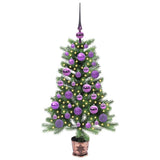 Vidaxl kerstboom met 150 led met standaard groen 90 cm pe