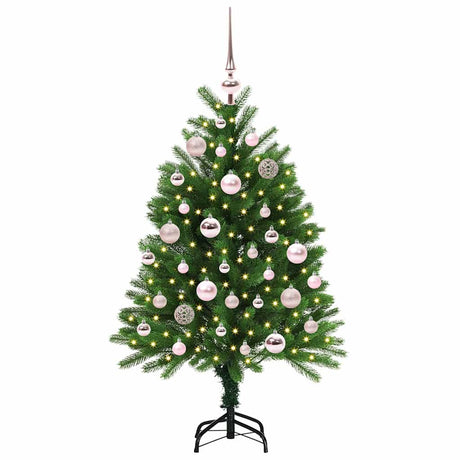 Vidaxl kerstboom met 150 led met standaard groen 120 cm pe