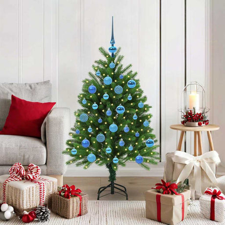 Vidaxl kerstboom met 150 led met standaard groen 120 cm pe