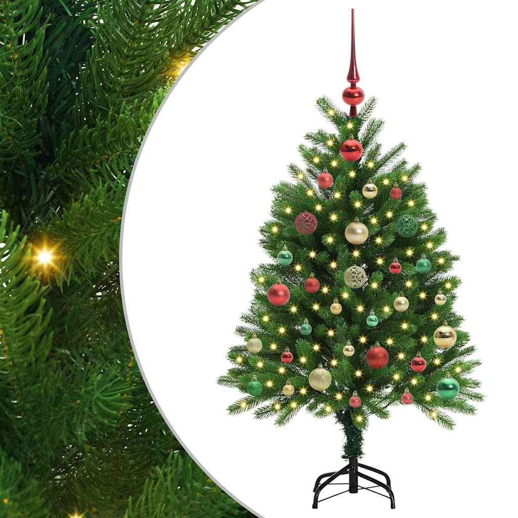 Vidaxl kerstboom met 150 led met standaard groen 120 cm pe