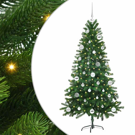 Vidaxl kerstboom met 150 led met standaard groen 150 cm pe