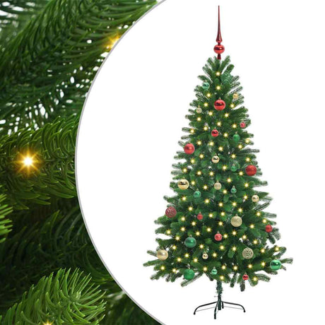Vidaxl kerstboom met 150 led met standaard groen 150 cm pe
