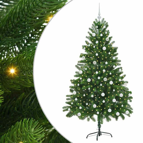 Vidaxl kerstboom met 300 led met standaard groen 180 cm pe