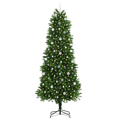Vidaxl kerstboom met 300 led met standaard groen 240 cm pe