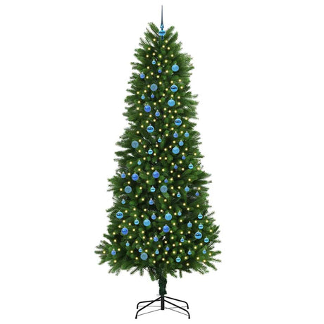 Vidaxl kerstboom met 300 led met standaard groen 240 cm pe