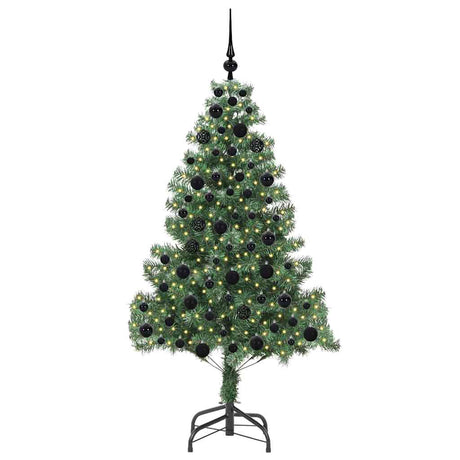 Vidaxl kerstboom met 300 led met standaard groen 180 cm pvc