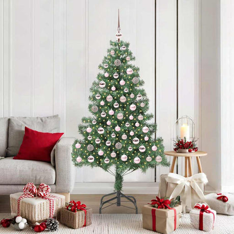 Vidaxl kerstboom met 300 led met standaard groen 180 cm pvc
