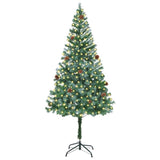 Vidaxl kunstkerstboom met 300 led groen 180 cm pvc en staal