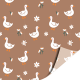 Kassenplanzählerrolle 50cm Gänsebraun Beige