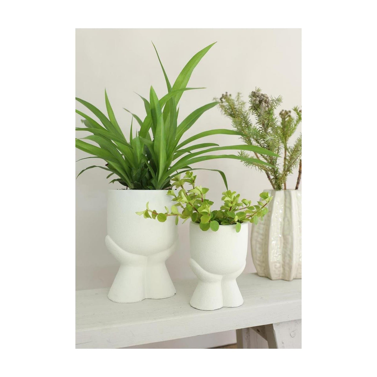 Ideas 4 Seasons Daydream Blumentopf 7,5x7,5xh10cm creme
