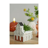 Ideen 4 Jahreszeiten Kirchenblumentopf 10,3x8,7xh.11,4cm creme