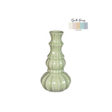 Ideas 4 seasons vaas delphi ø9xh16,9cm linde groen