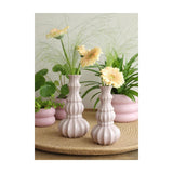 Ideen 4 Jahreszeiten Vase Delphi ø10,3xh20cm zartrosa