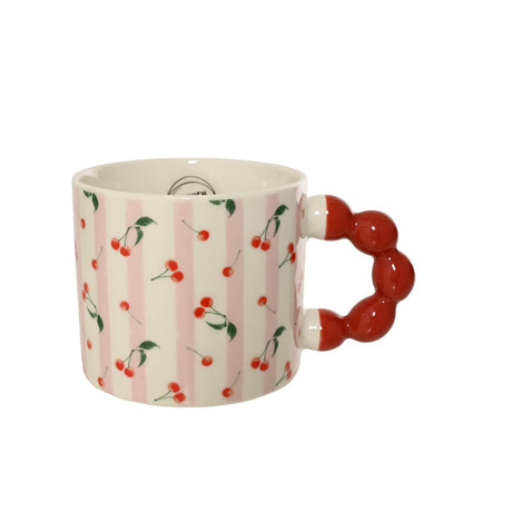 Decoris Becher Kirschporzellan 13,8x9,1x8cm 340ml