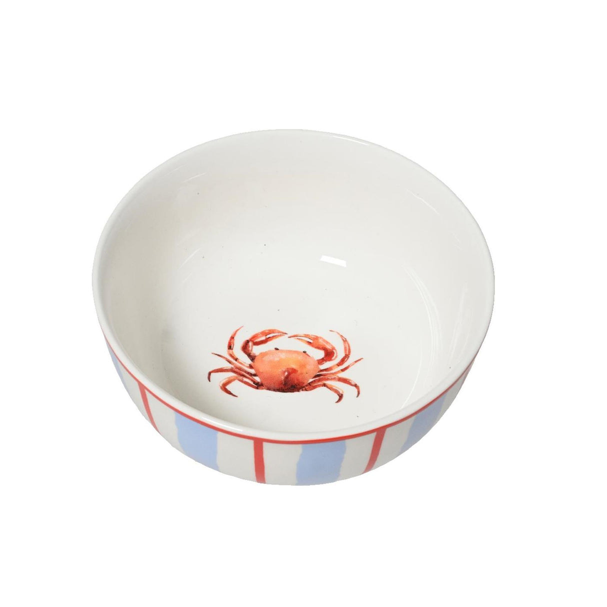 Decoris Krabben-Porzellanschale ø14xh6,3cm
