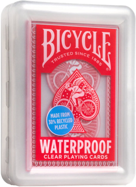 Bicycle® wasserdicht – wasserfeste Spielkarten aus Kunststoff – Aufbewahrungsbox aus Kunststoff – Sommerspielzeug