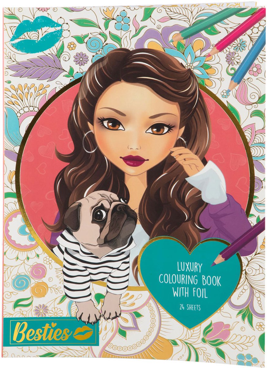 Grafix Besties Luxus-Malbuch A4