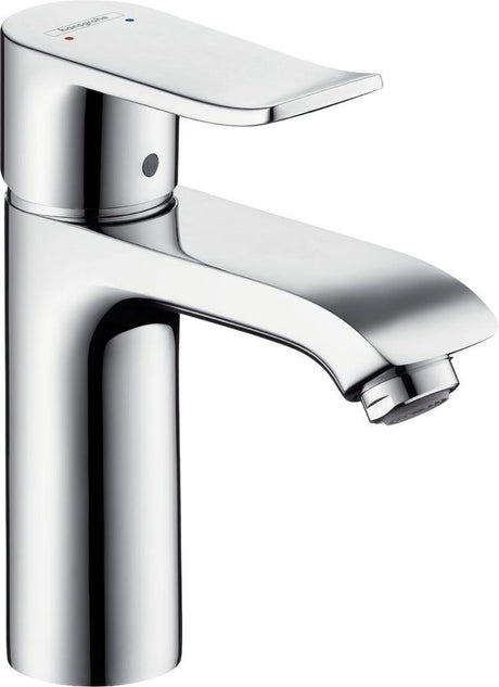 Hansgrohe Metris Waschtischarmatur – mittlerer Auslauf – ohne Ablaufgarnitur – Chrom