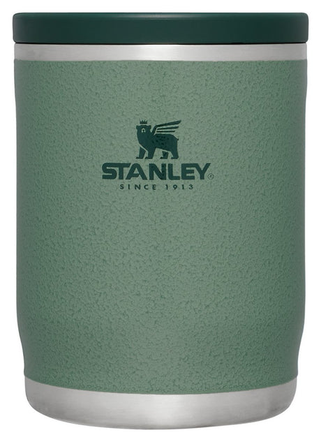 Stanley Adventure To-Go-Thermos-Lunchbox 0,53 l – 6 Stunden heiß – 6 Stunden kalt – auslaufsicherer Lebensmittelbehälter – einfaches Befüllen und Reinigen – BPA-frei – Hammerschlaggrün