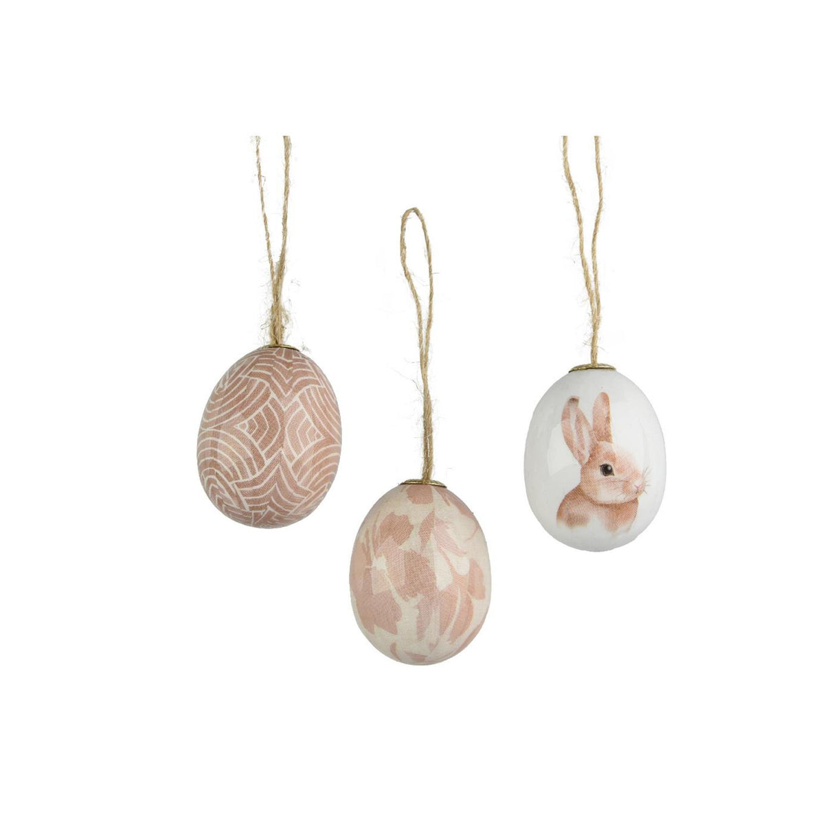 Decoris Hängedekoration Eierschaum ø4xh6cm