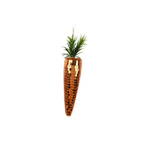 Decoris hängendes Deko-Karottenschaum-Set mit 4 Stück, 2,5 x 13 cm