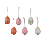 Decoris Hängedekoration Osterei aus Styropor 6ø4xh6cm