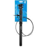 M-Wave Dropper-Sattelstütze SP110-Adj – ø31,6 mm 445 mm höhenverstellbar – Schwarz
