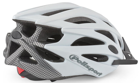 Casque de vélo Twig Polisport L 58-61 cm White Matt Carbon