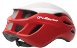 PoliSport Helm Aero Road Mat Red Gloss White Black L 58-61cm