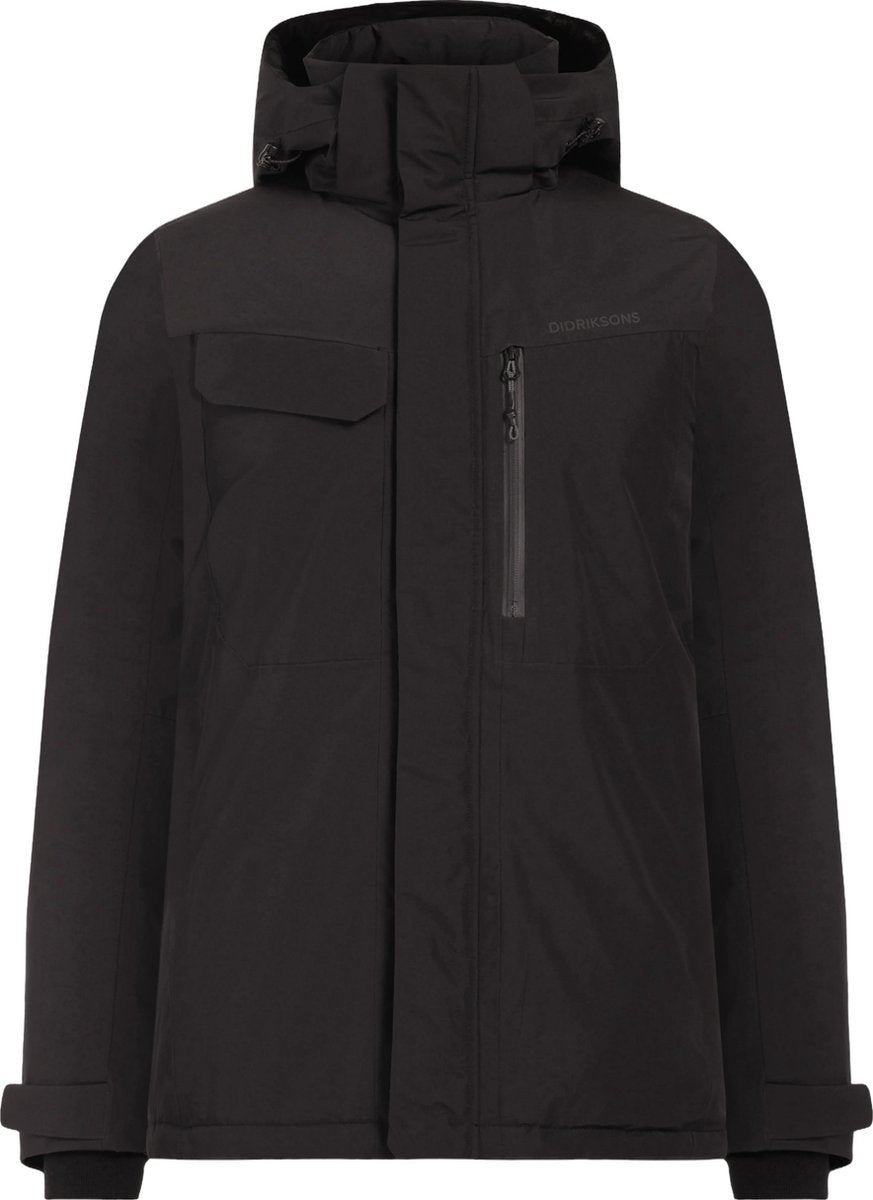 Didriksons Stefan USX JKT Herren Outdoorjacke – Schwarz