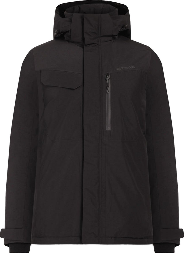 Didriksons Stefan USX JKT Herren Outdoorjacke – Schwarz