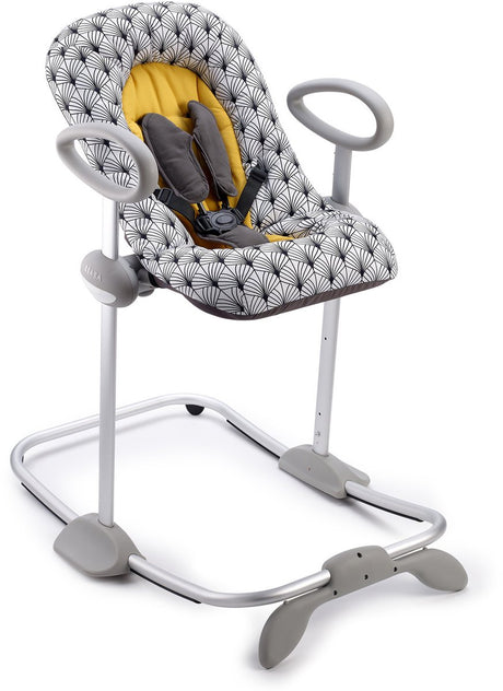Béaba Up Down Schaukelstuhl Baby – Höhenverstellbarer Schaukelstuhl – Babyschaukel – 4 Höhen 3 Liegepositionen – inklusive 5-Punkt-Gurt – Mehrfarbig