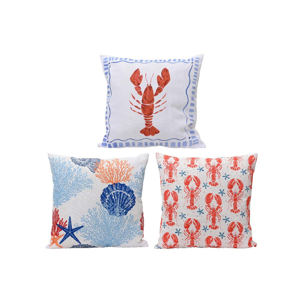 Decoris Outdoor-Kissen Polyester 45x45x3cm
