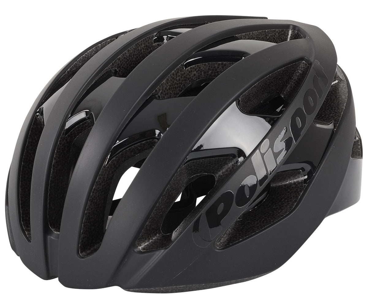 Casco per biciclette Polisport Light Pro M 52-58 cm Nero Matt Nero