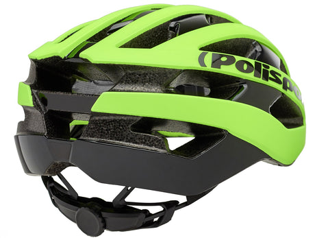 Casco per biciclette Polisport Light Pro M 52-58 cm Fluo Yellow Black