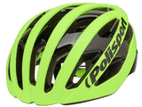 Polisport Light Pro Bicycle Helmet L 58-62CM Fluo gul sort