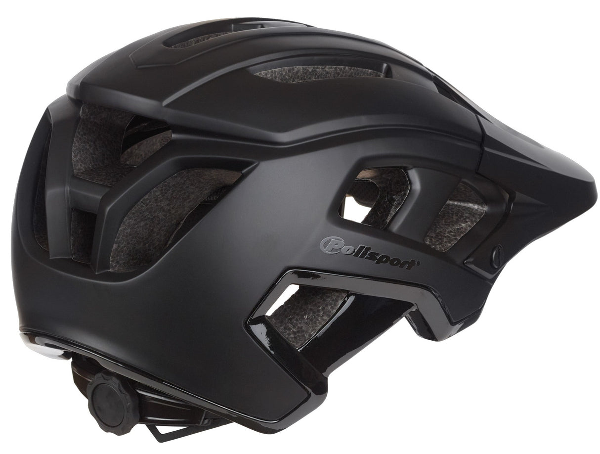 Polisport Mountain Pro Vëlo Helm m 55-58CM schwaarz