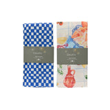 Decoris tafelloper polyester katoen 32x140cm 2 assorti